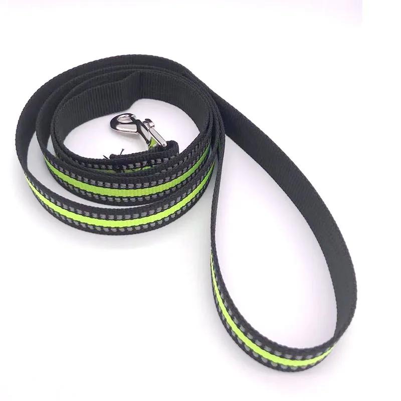 Strapazierfähige Nylon Reflektierende 1,2M Haustier Hund Leine Spaziergang Training Leine Katzen Hunde Geschirr Halsband Leinen Gurt Gürtel Seil