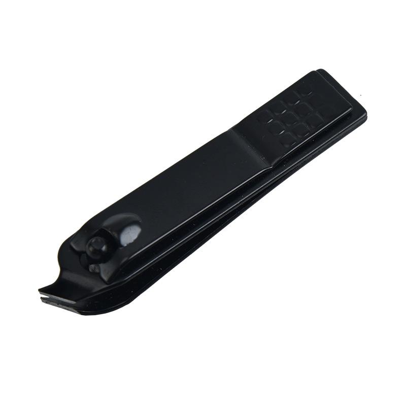 Carbon Steel Manicure Nail Clippers Set: Splash-Proof Large & Small Clippers