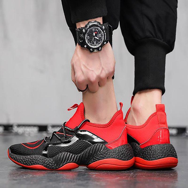 Luxurious Comfort Men Sport Trail Running Shoes Athletic Sneakers Mesh Breathable