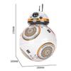2.4g Remote Control Robot Intelligent Star Wars Upgrade Rc Bb8 Robot With Music Sound Action Figure Gift Toys Ball Bb-8 For Kids