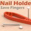 Nail Fixing Tool Plastic Anti-Smashing Finger Guard for Hammer Household Portable Woodworking Pliers Accessory Fixing Assistant