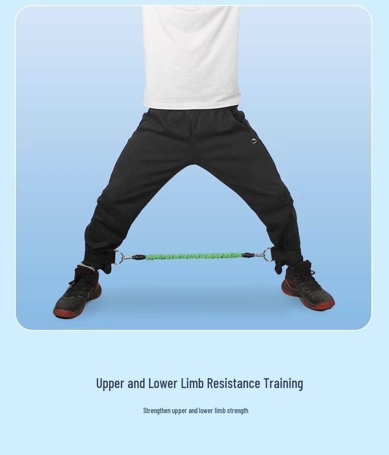 Hand & Foot Elastic Resistance Band for Full-Body Strength Training and Basketball Defense