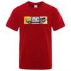 Summer Brand Tshirt Men Classic Movie SeriesT-Shirts Fashion Funny Print T Shirt Cotton Short Sleeve Tees