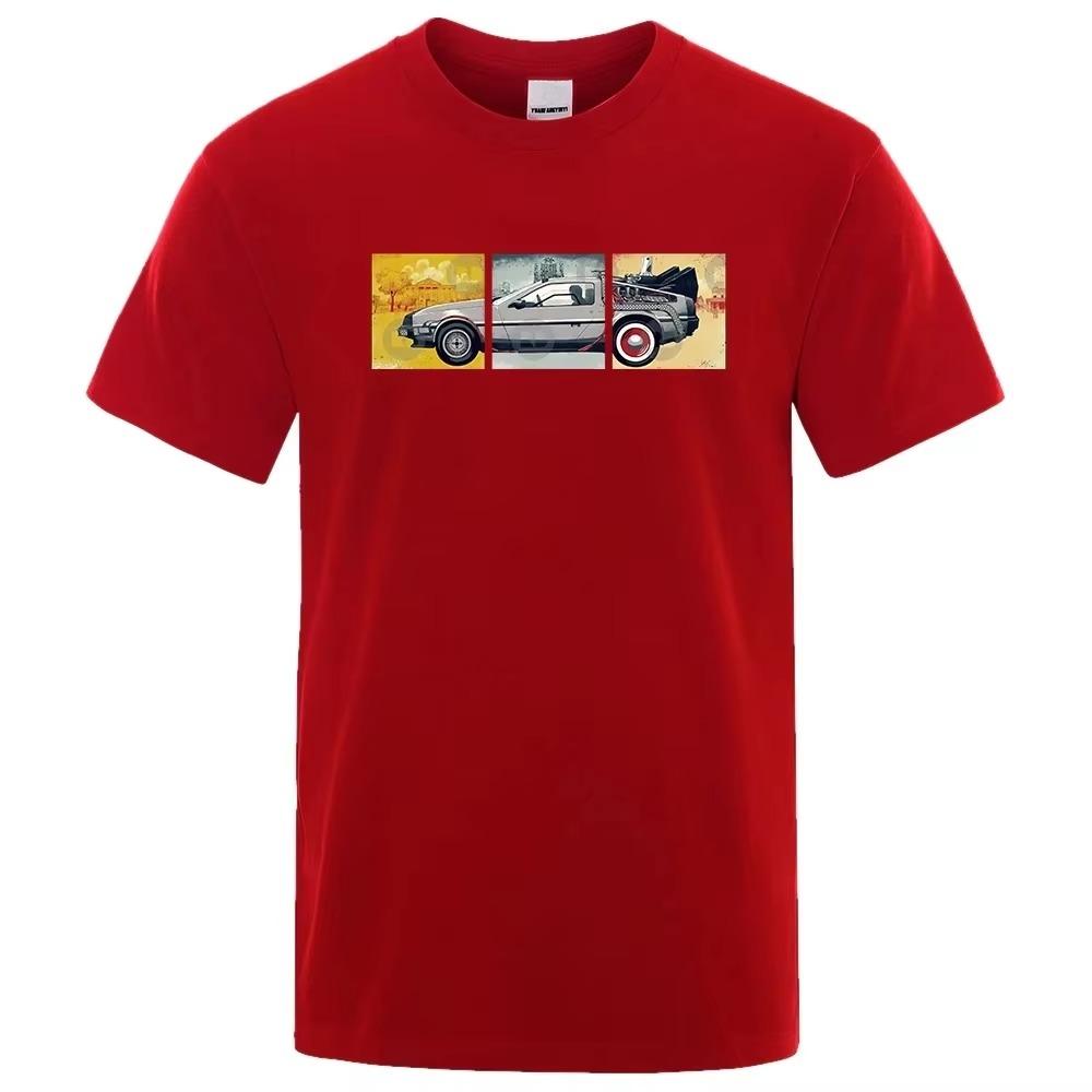 Summer Brand Tshirt Men Classic Movie Series T-Shirts Fashion Funny Print T Shirt Cotton Short Sleeve Tees