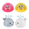 Water Whale Automatic Spray Bath Toy With Led Lights Baby Bathroom Kids Toy