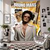 Wall TapestryBruno Mars Art Hanging Cloth Decorative Background Cover for Room Decoration