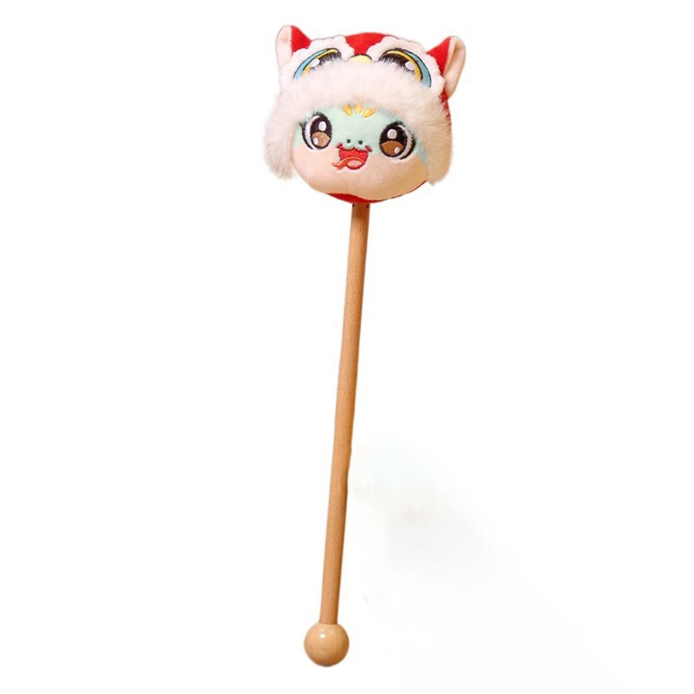 Soft Snake Mascot Massage Hammer Hand-held Back Massage Stick Zodiac Snake Hammer Stick  Back Knock
