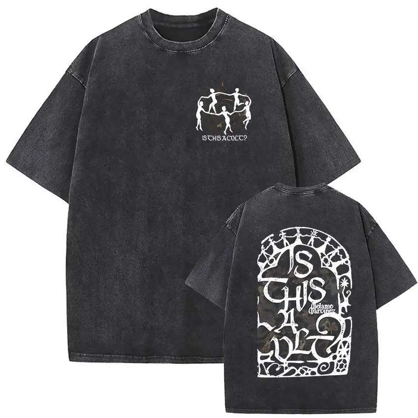 Molly Martinez Album Cover Mens Womens Short Sleeve Washed Short Sleeve TShirt Casual Comfortable Streetwear Fan Gift