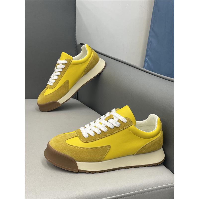 Board shoes new leather soft sole breathable shoes sports and leisure German shoes bc