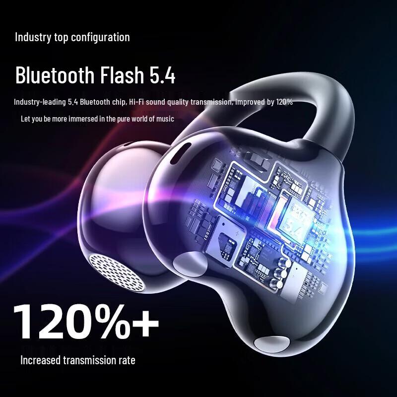 Newmine S6 AI Real-time Translation Wireless Ear-Clip Earbuds