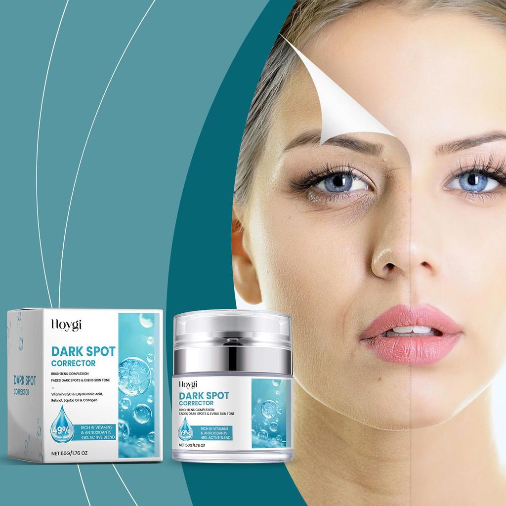 Dark Spot Corrector Face Cream, Melanin Reducing & Brightening Repair Moisturizer