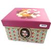 Lili Petrol [M6362] - Box of 2 Coffee Cups 'Lili Petrol' Pink Orange (Jude) - 5x6 Cm
