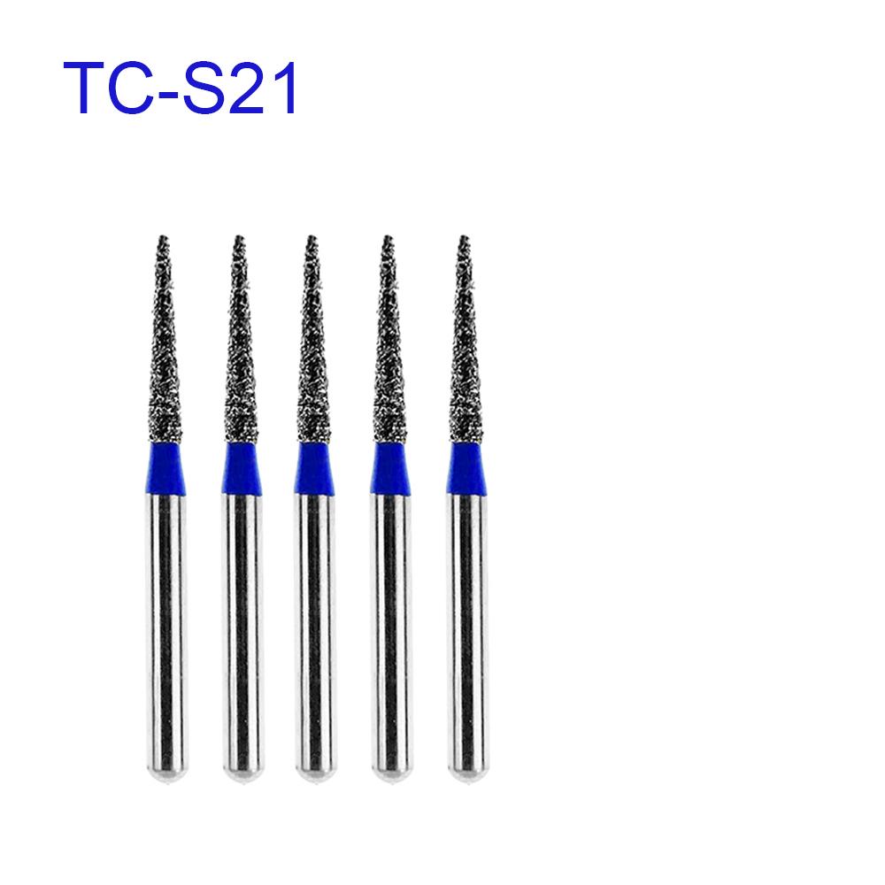 5Pcs/Pack, Jnsur Dental Diamond Burs Dental Drills For High Speed Handpiece Fg Dia 1.6Mm Dental Lab Technican Dentistry Material