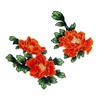Fashion Elegant Peony Embroidery Patch Floral Embroidery DIY Floral Applique Sewing Accessories