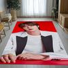 Kim Seok Jin Kpop B-BTS Living Room Non-Slip Area Rug Soft Carpet for Bedroom Kids Playroom Sofa,Home Decor Doormat Gift
