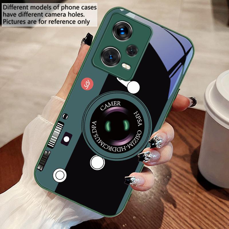 Tmavě zelený vzor fotoaparátu Pro Xiaomi Poco M4 X7 F7 Ultra x7pro F7 F6 X6 Pro F5 F4 X5 X3 F3 X2 F4 GT Tvrzené pouzdro na telefon
