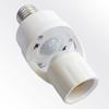 E27 Socket PIR Motion Sensor Lamp Holder Auto On/Off E27 Adapter for E27 Bulbs Basement Lighting