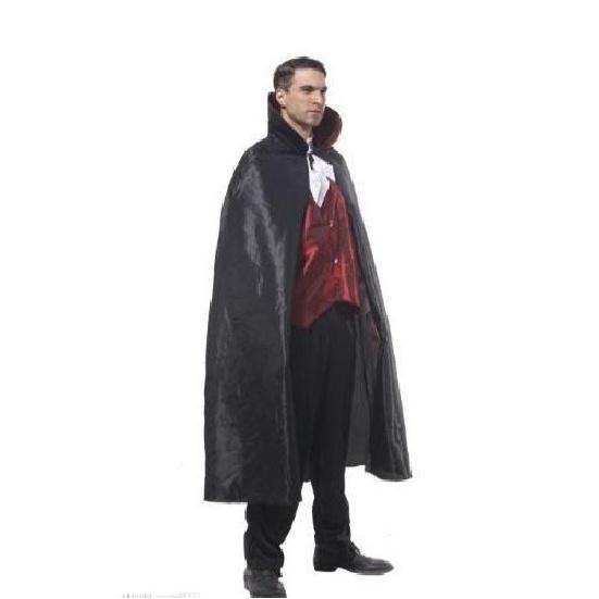 Kostium wampira na Halloween dla mężczyzn Cosplay Stój z kołnierzem Peleryna Ciemny Styl Impreza Cosplay Długa Peleryna*