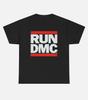 Run DMC T-Shirt Logo Rock Rap Band Official Black New