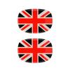 Union Jack Rukojeť opěradla sedadla 3D nálepka Epoxidová dekorativní nálepka Ochranná fólie pro Cooper One F56 Příslušenství
