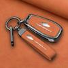 Zinc Alloy Leather Car Flip Key Case Cover Fob For Cruze Aveo 2020-2024 BOLT Tracker Malibu Onix Cobalt Captiva Spark