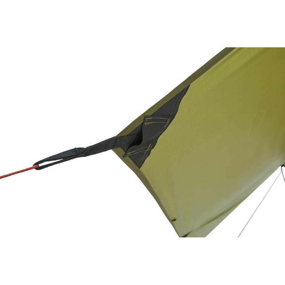 NORDISK VOSS 20 PU Mørk Utendørs Camping 127021 Japansk Presenning, Oliven, Presenning, (Offisielt produkt)