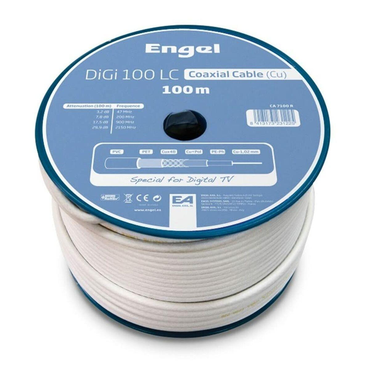 

Коаксиальная кабельная телевизионная антенна Engel Copper