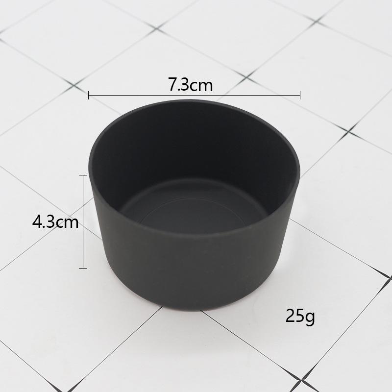 75mm Muti Color Silicone Cup Protection Case Storage Vacuum Bottle Compatitable For Stanley 30/40oz Anti Slip Scratch Resistant