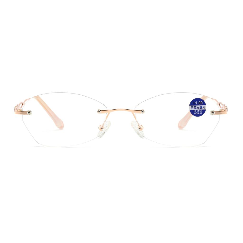 Anti-Blue Fashion Reading Glasses Women'S High Definition Comfortable Reading Glasses Old Reading Glasses