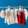 7Pcs Baby Wardrobe Labels Wood Smooth Newborn DIY Clothes Organizers Infants Clothing Hooks Nursery Household Bedroom