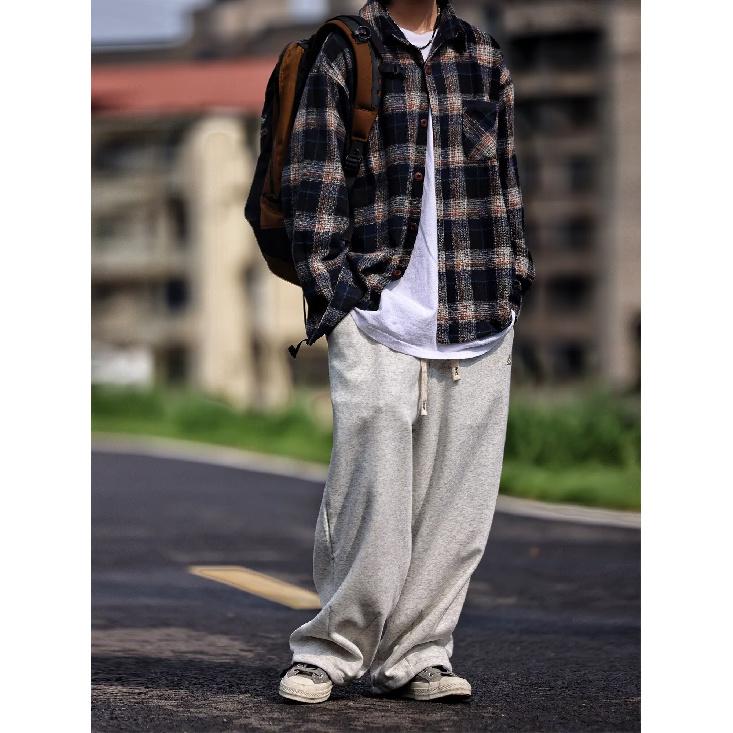 2024 dopisní košile s dlouhým rukávem Japonský hongkongský styl volná košile pro chlapce léto trendy všestranný ležérní kabát