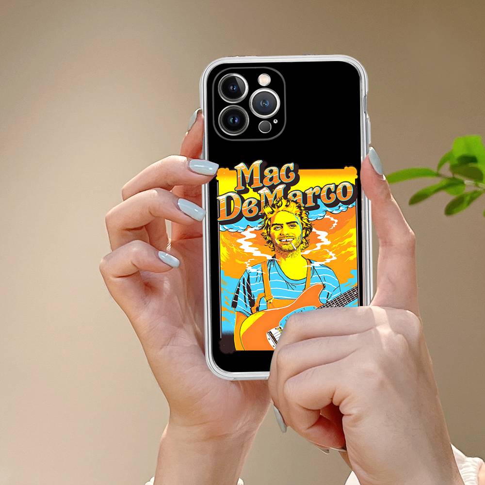 Rock Singer M-Mac D-Demarco For IPhone 17 16 16e 15 14 13 12 11 Pro Max Mini Plus Phone Case
