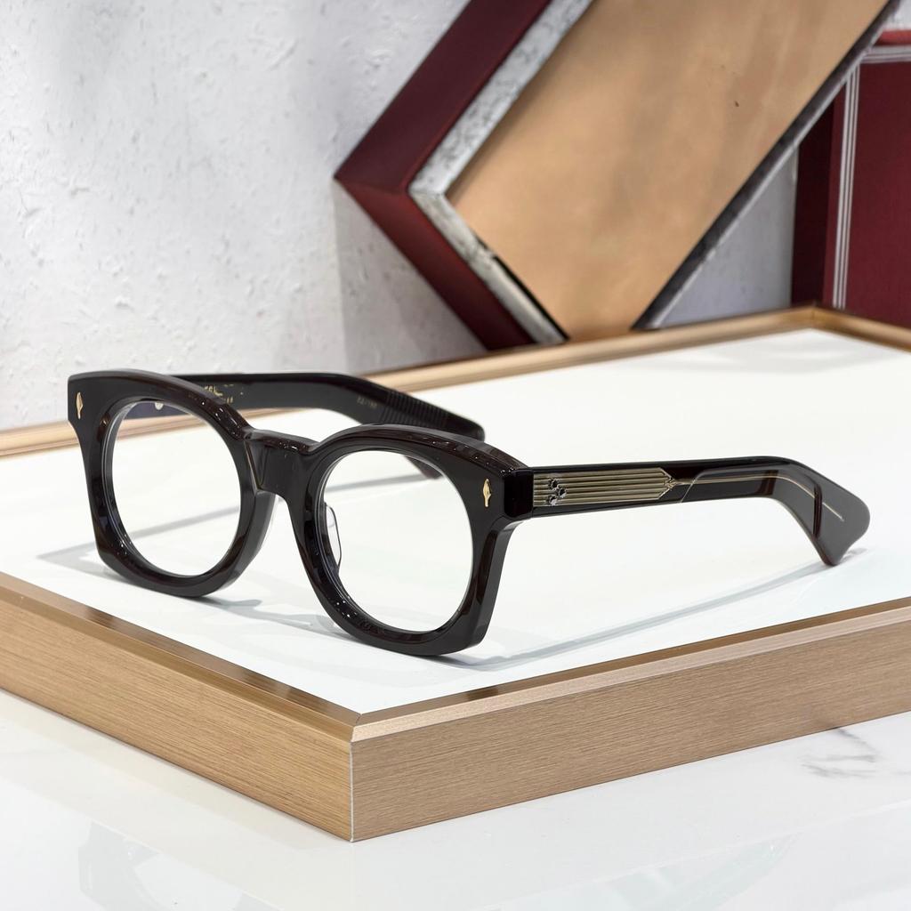ELMYRI Trendige Handgefertigte Acetat-Sonnenbrille für Damen & Herren - Fotochemisch, Perfekt für den Urlaub & Partys