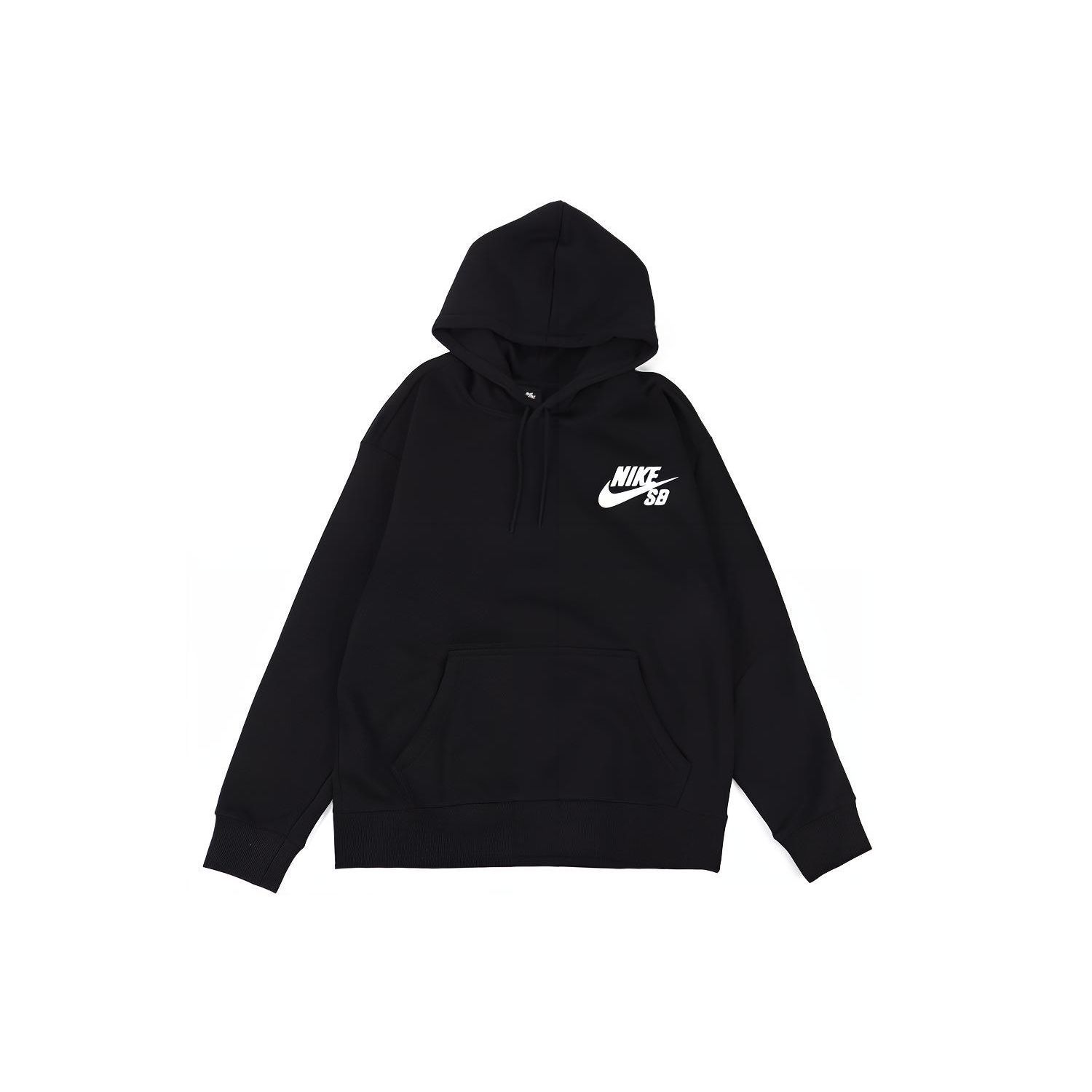 Nike Men s SB Skateboard Icon Sport Hoodie Black CW7065-010 L