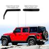Car Side Window Wind Deflectors Vent Visors Sun Wind Rain Shield for Jeep Wrangler JL Unlimited 18-20 JK 07-18
