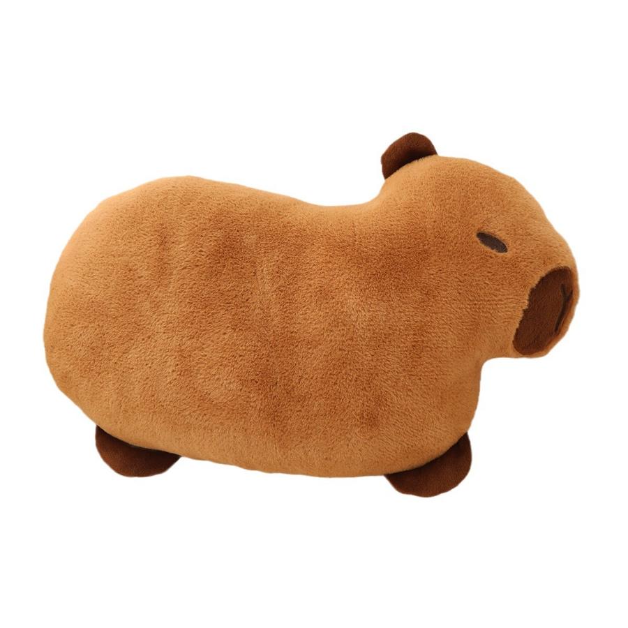 

Capybara Plush Sofa Cushion Fluffy Sleeping Throw Pillow Cartoon Kawaii Anime Soft Waist Chair Cushion Car Home Bedroom Decor