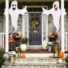 Flag With Tree Pattern - A Spooky Halloween Decoration For Indoors And Outdoors