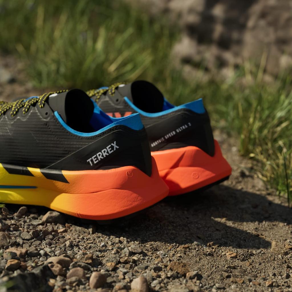 adidas Terre Agravic Speed Ultra 2 Trail Running HP7008 Unisex Terrex Sports Shoes Core Black / Core Black / Lucid Ray Blue