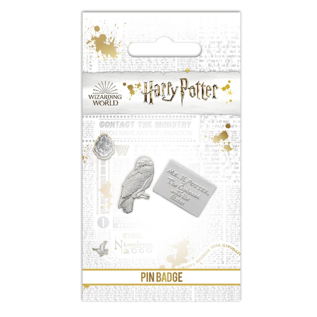 Harry Potter Hedwig & Letter Pin Badge