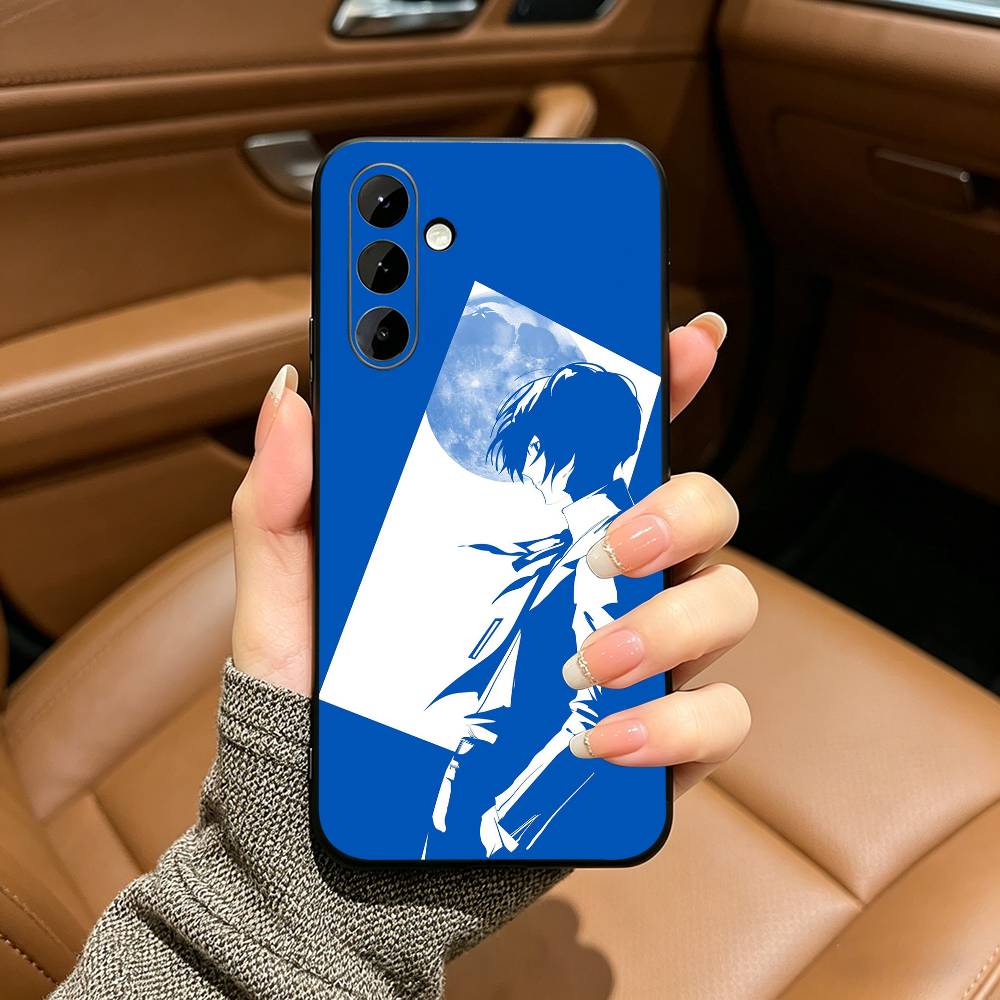 Game P-persona- 3 r-reload Phone Case For Samsung Galaxy A73,A71 A72,A70,A53,A52,A51,Soft Silicone Black Cover Samsung a12