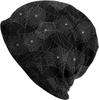 Beanie Hat Knit Double-Sided Caps Soft Stretchy Chemo Cap for Outdoor Activities Beanies Tretch Knit Beanies Print Beanie Hat