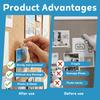 50Pcs Push Pin Clips Transparent Thumbtack for Bulletin Board Cork Board Photo Wall Decoration Display Office Supplies