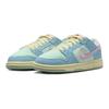 Verdy X Nike Dunk Low SB PS Visty Kids Sneakers Blue Blue-Gaze Light-Arctic-Pink FZ7195-400