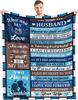 Idea Gifts For Dad Blankets for Father's Day Mother's Day Anniversary Birthday Thanksgiving for Mom Uncle Aunt Grandpa Grandma