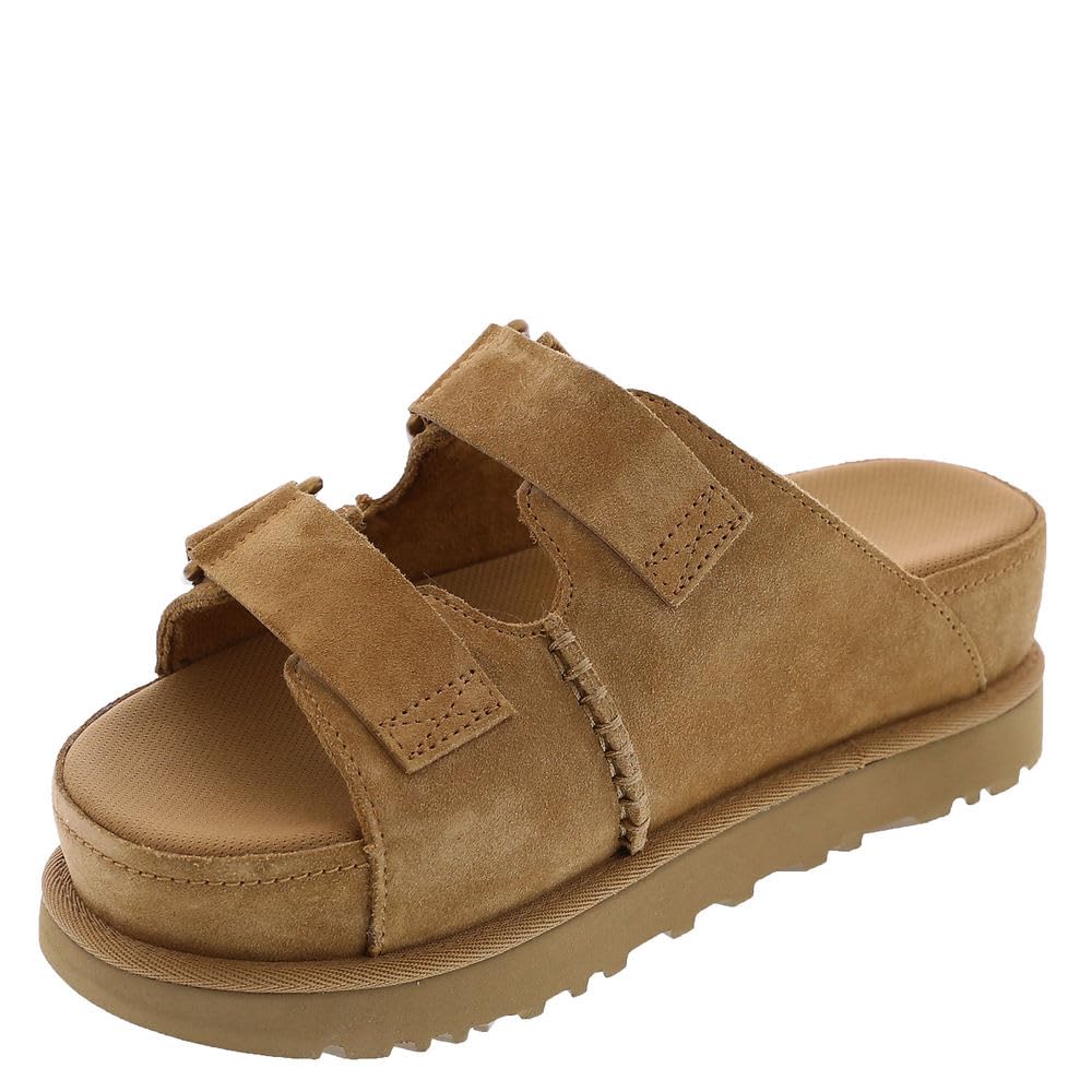 Zlatá hvězda Vysoké pantofle 1155458 cm [UGG] Dámské sandály, Kaštanové, 24.5