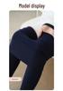Plus-Size Fleece-Lined Shark Pants: High-Waisted, Thick, and Warm Yoga Leggings for Autumn/Winter 2025