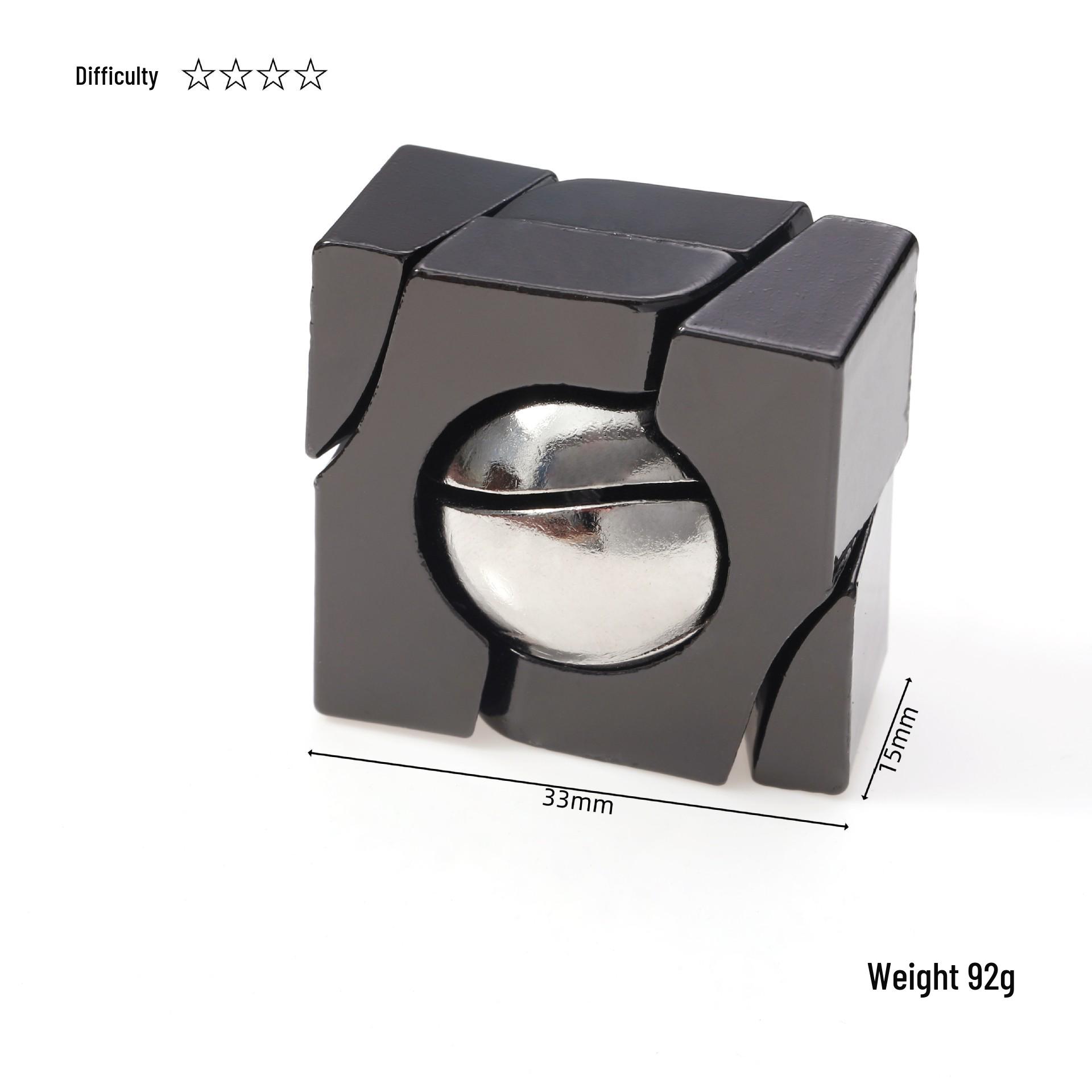 

Дитячий набір головоломок на інтелект: Замки Лубань та Кунмін, Дев ять переплетених кілець, Підковоподібний замок - Популярна розвиваюча іграшка в TikTok