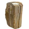 Versteinertes Holz Teelichthalter