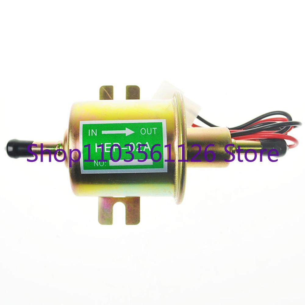 Low Pressure Gasoline Electric Fuel Pump HEP-02A 12V 24V For Car Motorcycle Diesel EP-500-0 Excavator