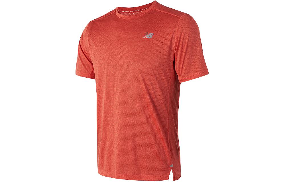 New Balance Sports Life Collection T Shirt Men s Orange Red AMT01234-TOH M